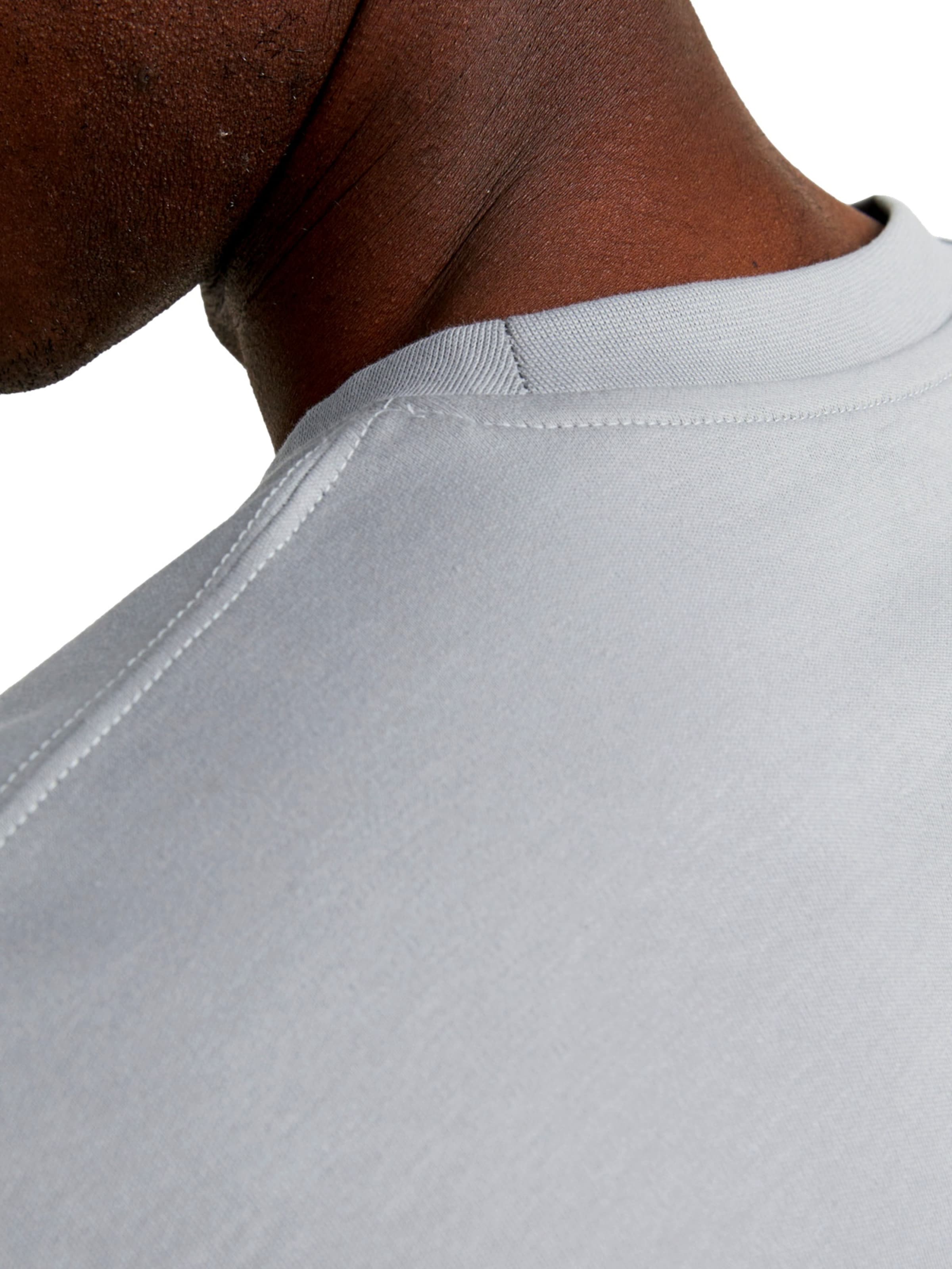 JACK & JONES Футболка 'JJEUrban Edge' в Серый