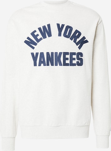 NEW ERA Collegepaita 'MLB NEYYAN' värissä harmaa: etupuoli