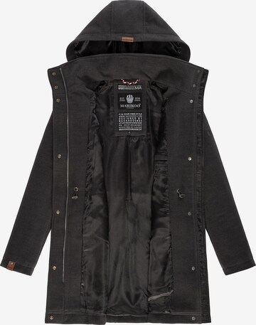 MARIKOO Between-seasons coat in Black