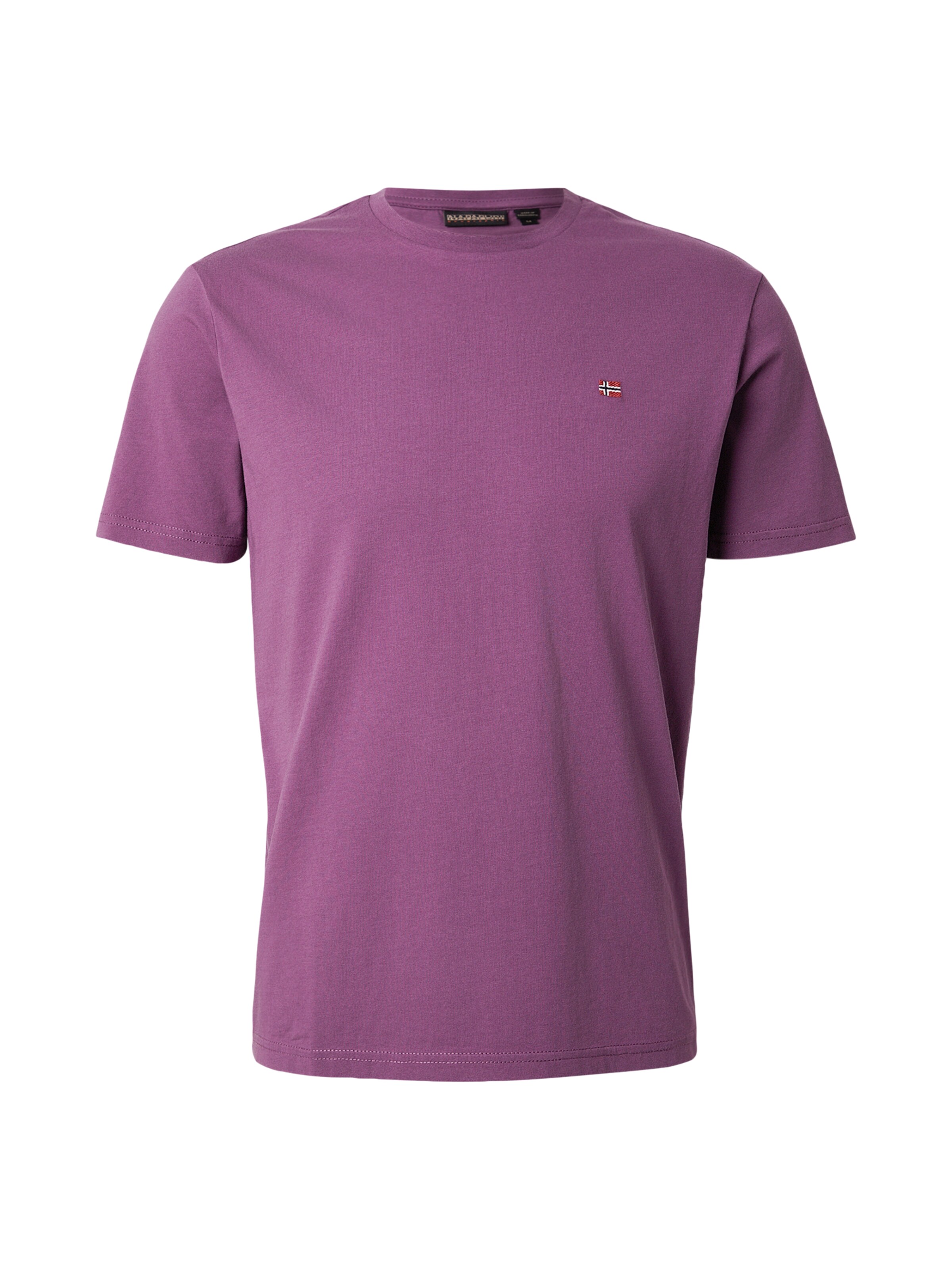 NAPAPIJRI Tričko 'SALIS' – fialová: přední strana