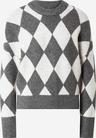 Abercrombie & Fitch Sweater in Grey: front