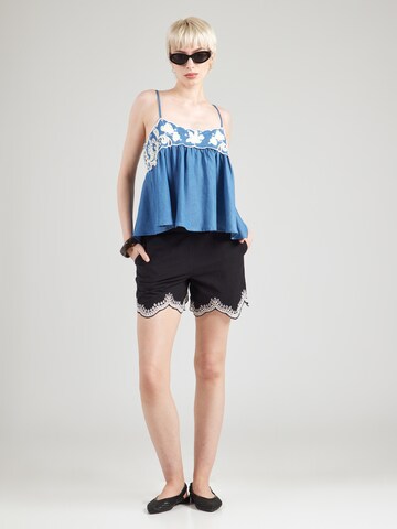 OBJECT Top 'OBJElla' in Blue