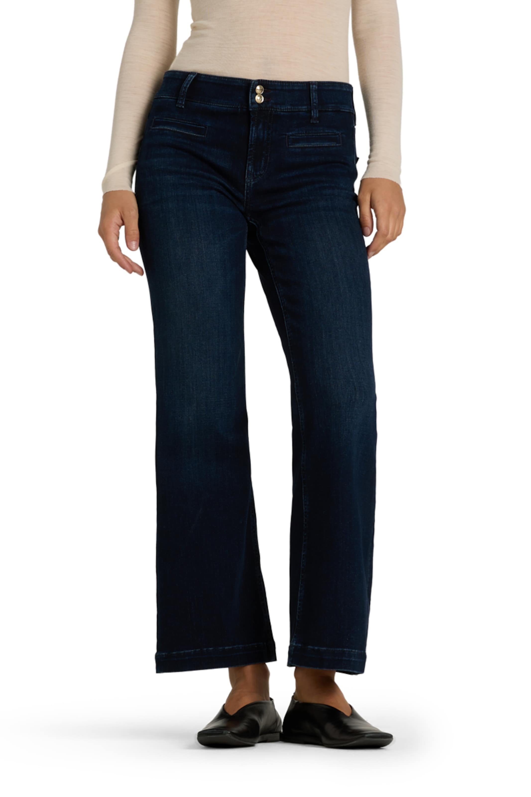 Cambio Regular Jeans in Blue: front