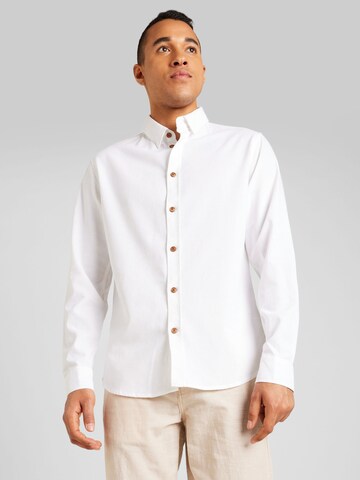 balta anerkjendt Standartinis modelis Marškiniai 'LEIF': priekis