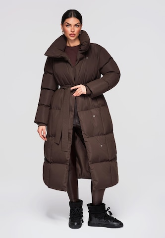 Ombre Winter jacket 'OW-JALJ-0104' in Brown