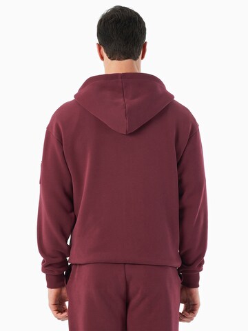 Organication Sweatjacke in Rot