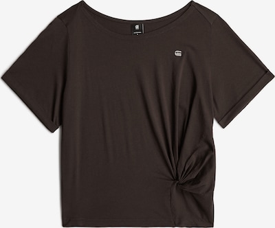 G-STAR T-Shirt in dunkelbraun, Produktansicht