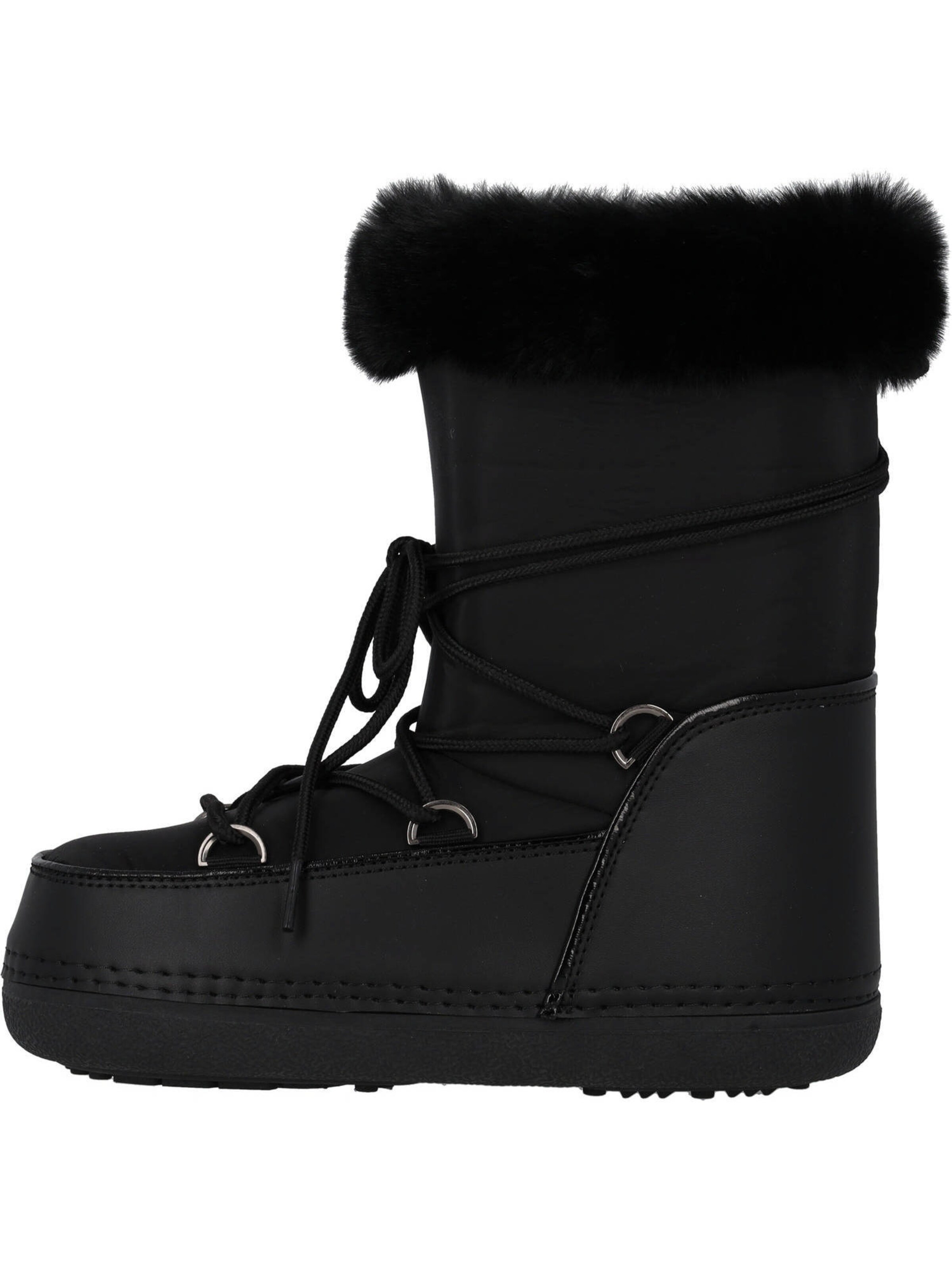 Palado by Sila Sahin Snöboots 'Kikuko' i svart