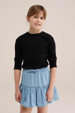 melns WE Fashion T-Krekls