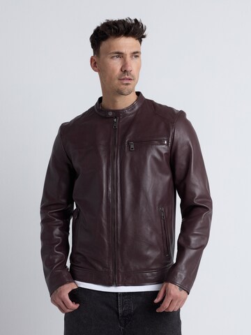 JCC Between-season jacket in Red: front
