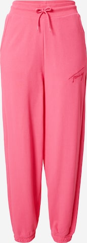 Tommy Jeans Pants in Pink: front