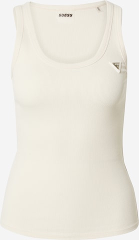 Haut GUESS en beige : devant