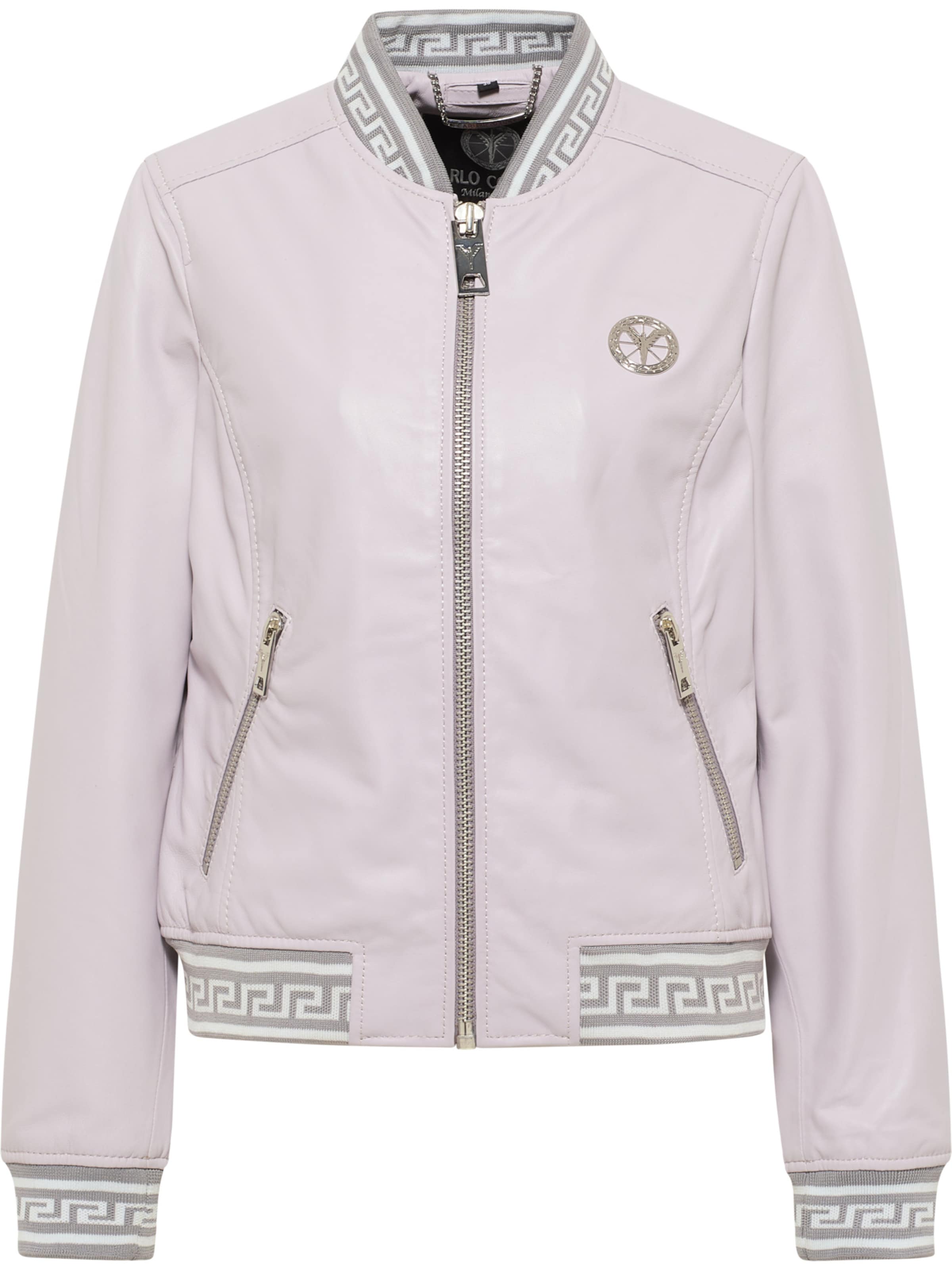 Carlo Colucci Tussenjas 'Colton-L' in Lila: voorkant