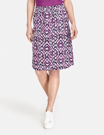 GERRY WEBER - Saia em roxo: frente