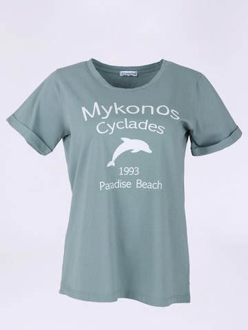 Fraternel Shirt in Green: front