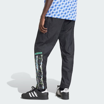 ADIDAS PERFORMANCE Tapered Sportbroek 'Manchester United 90' in Zwart