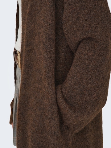 ONLY Strickmantel 'ONLAZU' in Braun