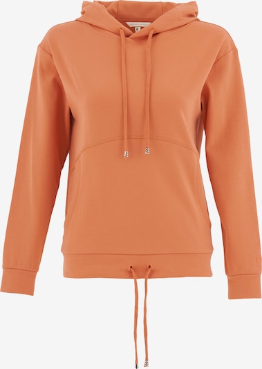 Organication Sweatshirt in L in hellorange, Produktansicht