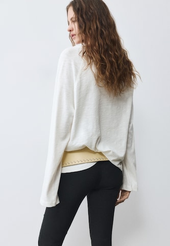 Pull&Bear Majica | bela barva