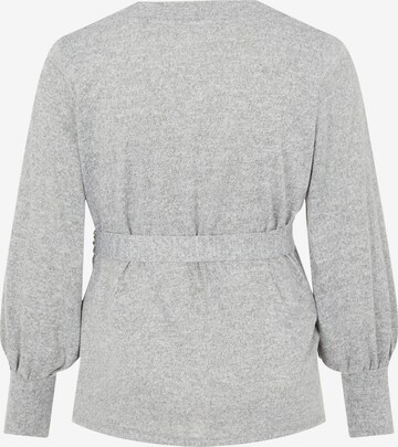 EVOKED Knit Cardigan 'Infa' in Grey