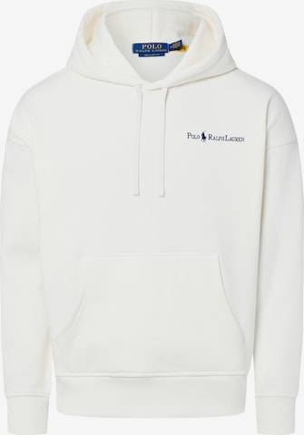 Sweat-shirt Polo Ralph Lauren en beige : devant