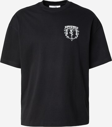 Tricou de la Vertere Berlin pe negru: față