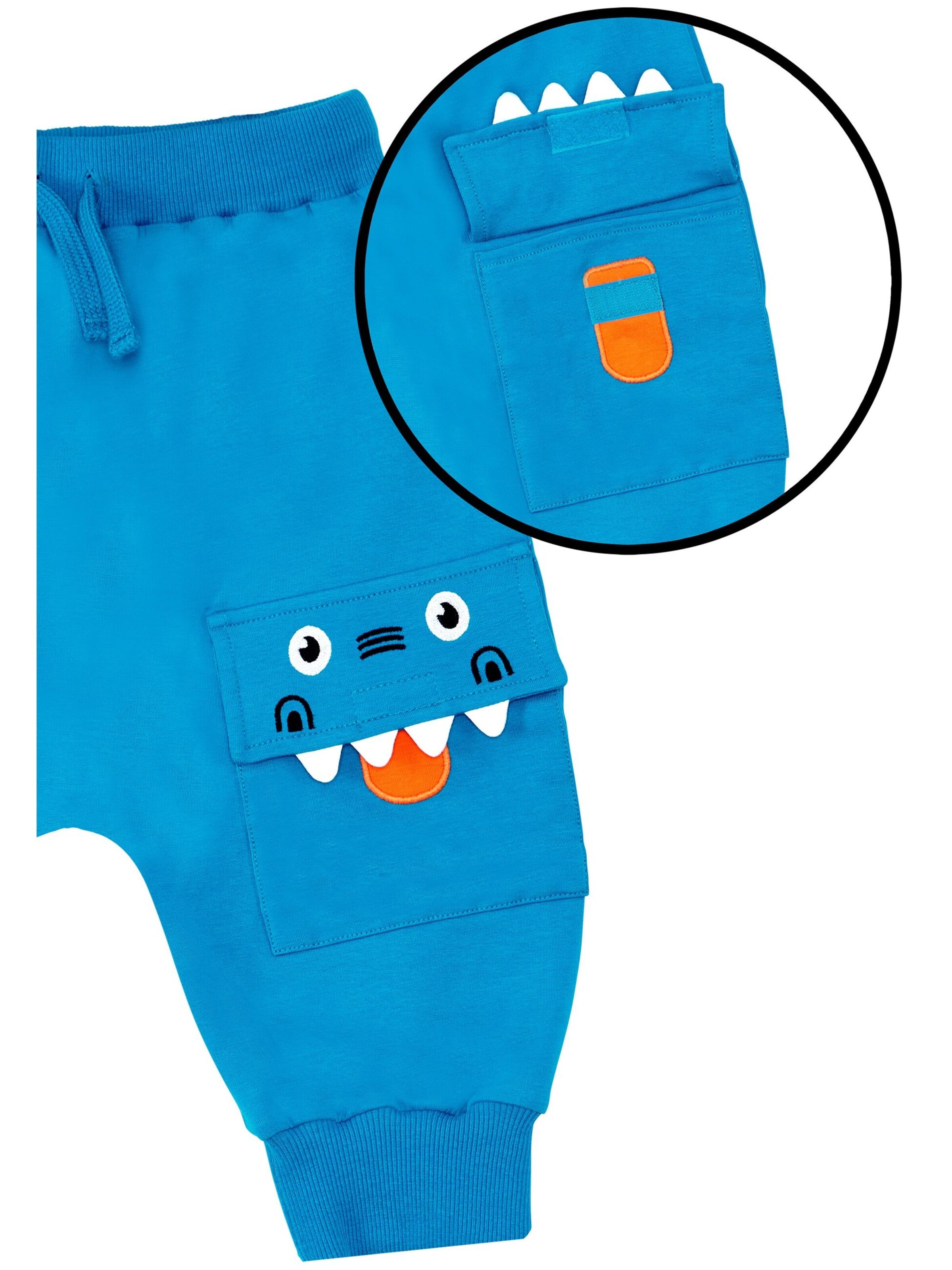 Survêtement 'Funny Truck' Denokids en bleu