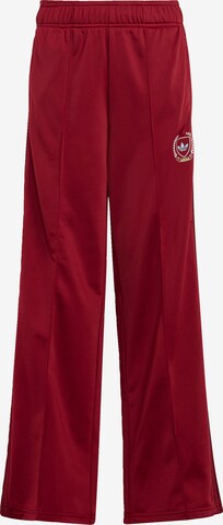 ADIDAS ORIGINALS Wide leg Pants 'Coliate Graphic ' in Red: front