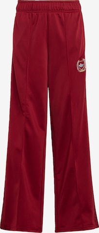 ADIDAS ORIGINALS Wide leg Trousers 'Coliate Graphic ' in Red: front