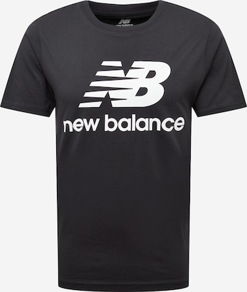 new balance Μπλουζάκι σε μαύρο: μπροστά