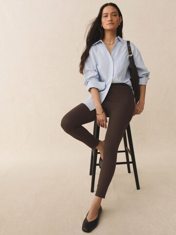 Next Skinny Jeggings i brun