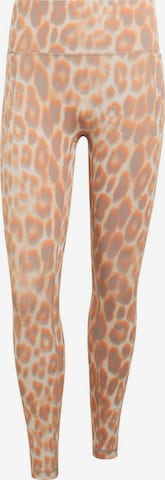 ADIDAS PERFORMANCE Workout Pants 'Optime Power' in Grey: front