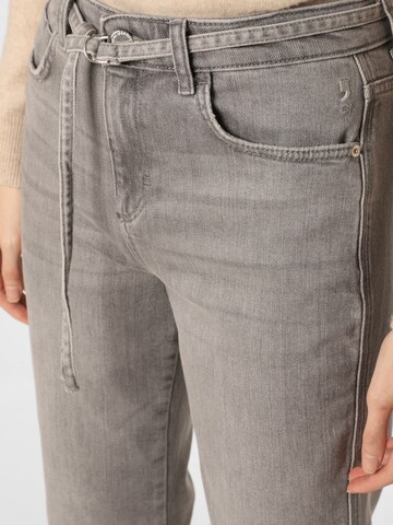 COMMA Boot cut Jeans 'Easy Kick' in Grey