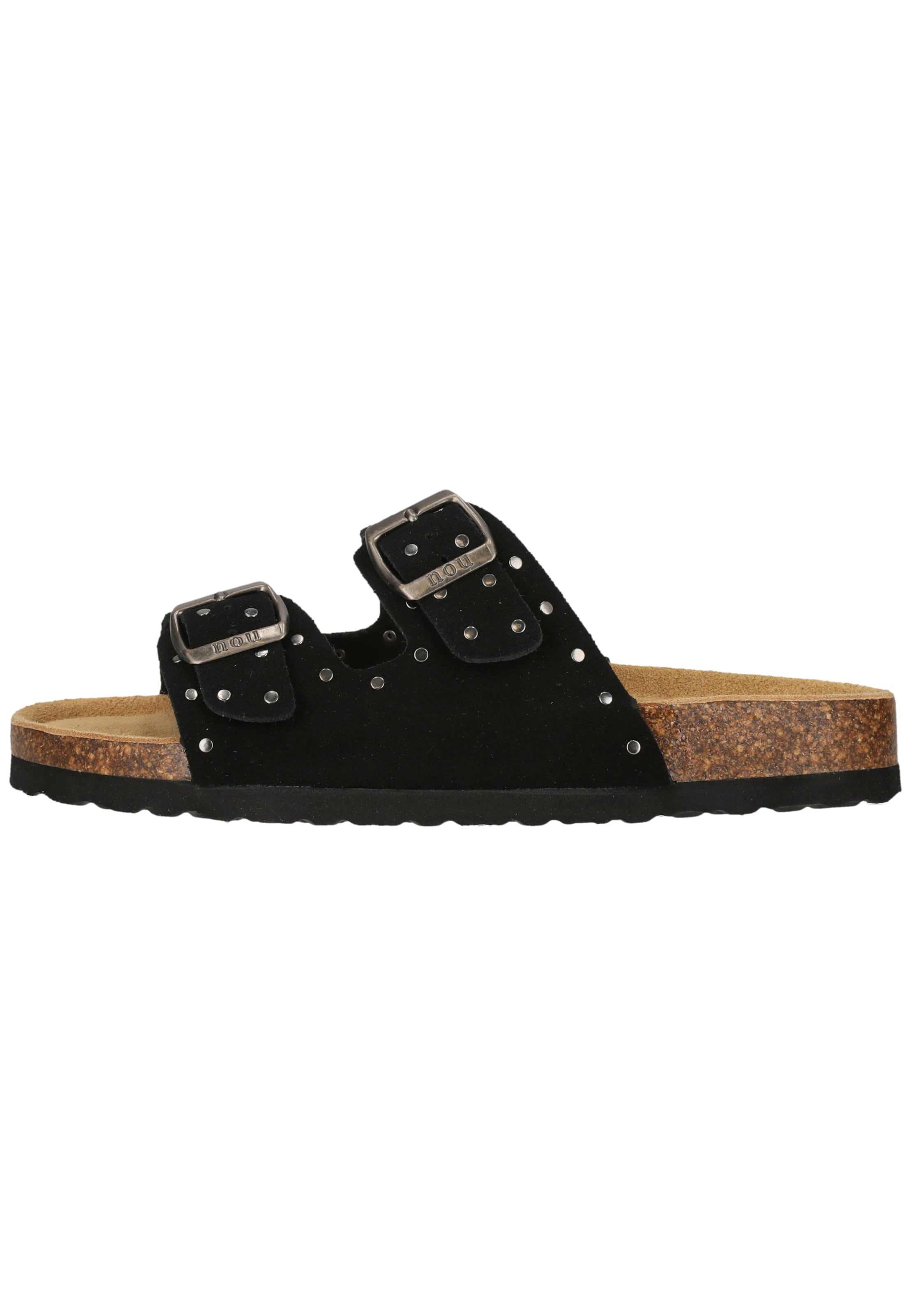 NOU Sandalen 'Cabra' in Schwarz