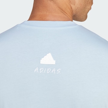 T-Shirt fonctionnel 'All Day I Dream About...' ADIDAS SPORTSWEAR en bleu