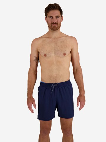 Nike Swim Swimming Trunks in Blue: front