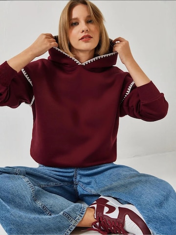 Bianco Lucci - Sweatshirt em vermelho