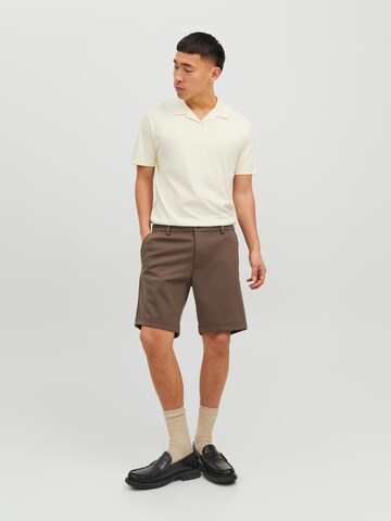 JACK & JONES Poloshirt 'Jackson' in Beige