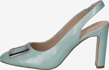 CAPRICE Slingback Pumps in Blue