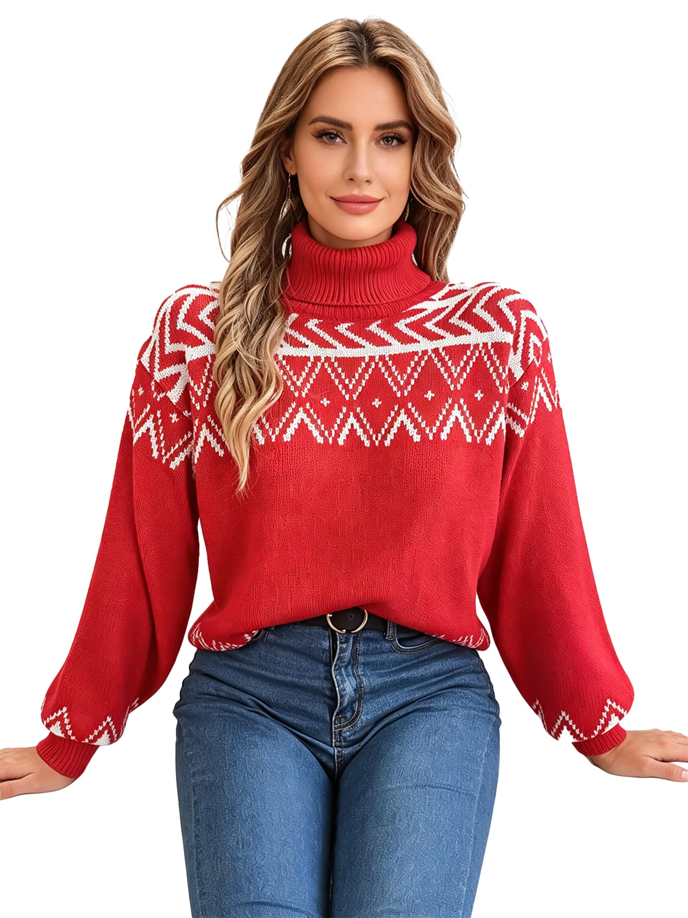 KoJooin Sweter w kolorze czerwony