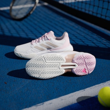 Chaussure de sport 'CourtJam Control 3' ADIDAS PERFORMANCE en blanc