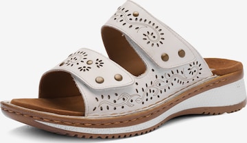 ARA Pantolette in Weiß: Vorderseite