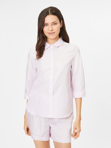 VERO MODA Pajama Shirt 'MARIA' in Pink: front