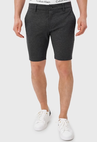 INDICODE JEANS Regular Shorts 'Aalborg' in Grau: predná strana