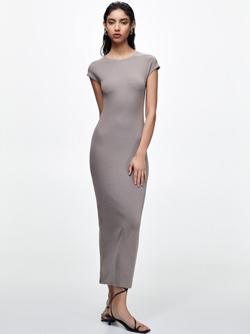 Pull&Bear Kleid in Braun: Vorderseite