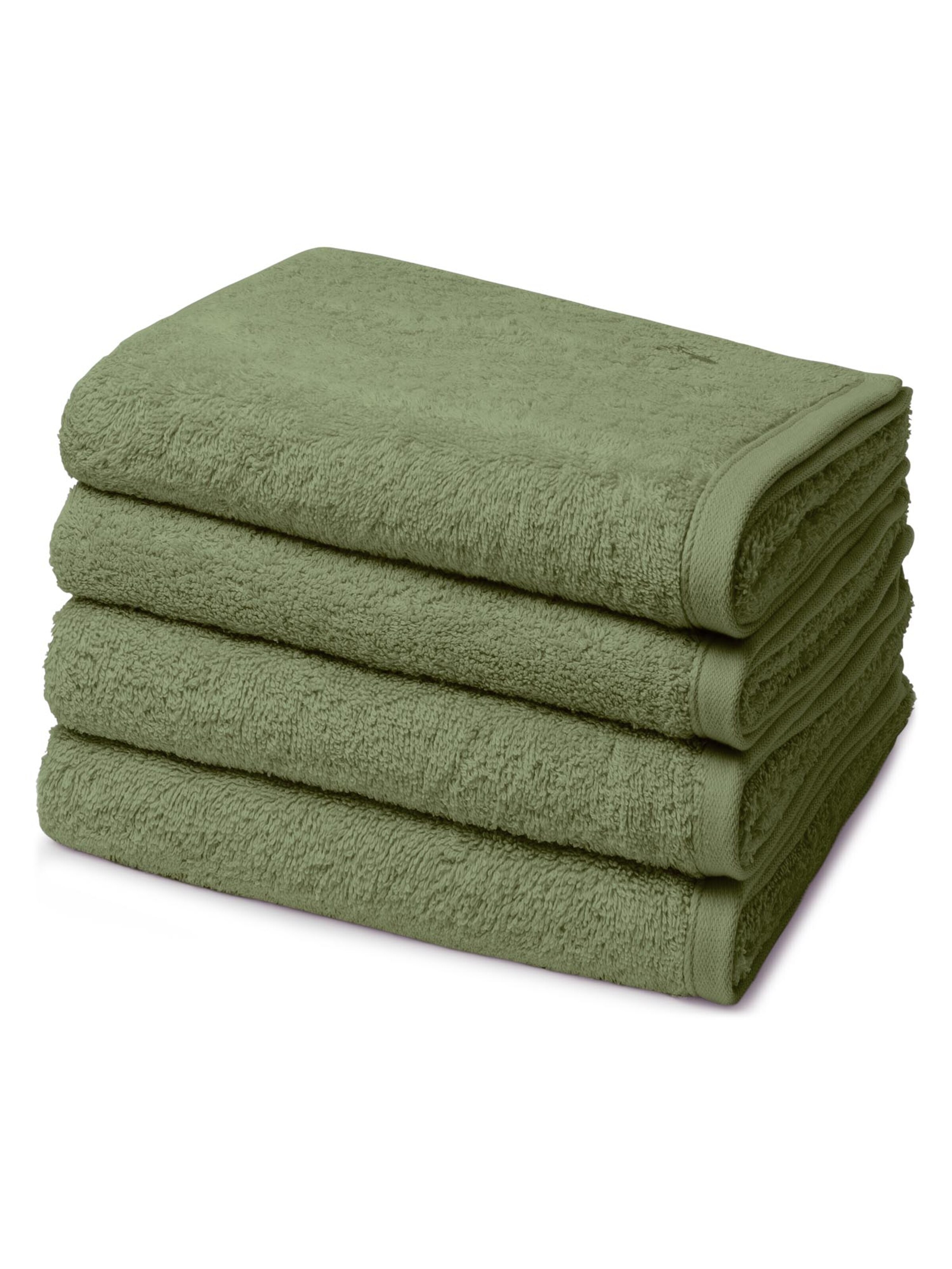 ROSS Towel 'Vita' in Green: front