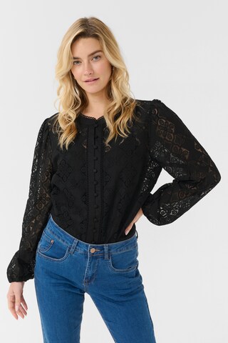 Camicia da donna 'CRNatalie' di Cream in nero: frontale