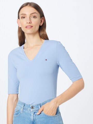 TOMMY HILFIGER Shirt in Blauw: voorkant