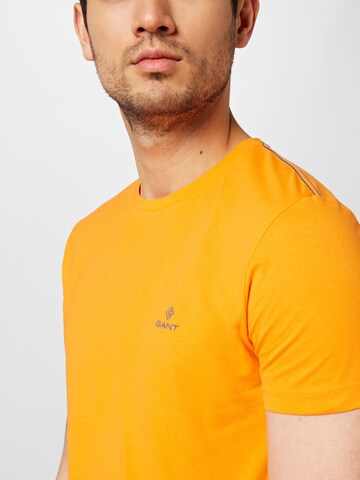 GANT Majica | oranžna barva