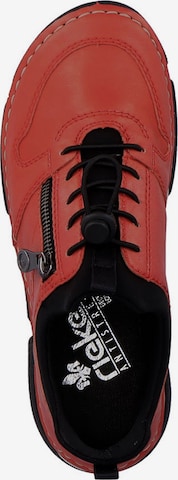 Rieker Athletic Lace-Up Shoes in Red